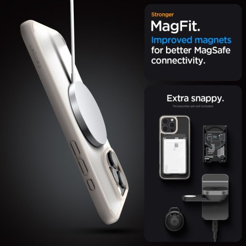 SPIGEN ULTRA HYBRID MAG MAGSAFE IPHONE 16 PRO MAX FROST NATURAL TITANIUM Spigen