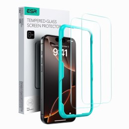 SZKŁO HARTOWANE ESR TEMPERED GLASS 2-PACK IPHONE 16 PRO MAX CLEAR ESR
