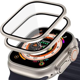 SZKŁO HARTOWANE HOFI GLASS RING 2-PACK APPLE WATCH ULTRA 1 / 2 (49 MM) TITANIUM Hofi