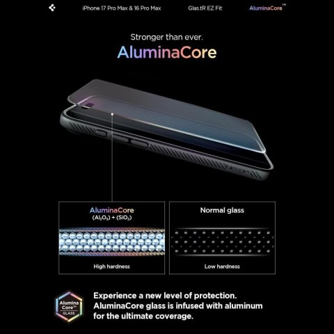 SZKŁO HARTOWANE SPIGEN GLAS.TR "EZ FIT AC" 2-PACK IPHONE 16 PRO MAX / 17 PRO MAX CLEAR Spigen