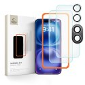 SZKŁO HARTOWANE TECH-PROTECT SUPREME SET 3-PACK IPHONE 16 CLEAR Tech-Protect