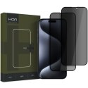 SZKŁO PRYWATYZUJĄCE HOFI ANTI SPY GLASS PRO+ 2-PACK IPHONE 16 PRO MAX / 17 PRO MAX PRIVACY Hofi