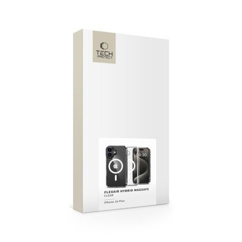TECH-PROTECT FLEXAIR HYBRID MAGSAFE IPHONE 16 PLUS CLEAR Tech-Protect