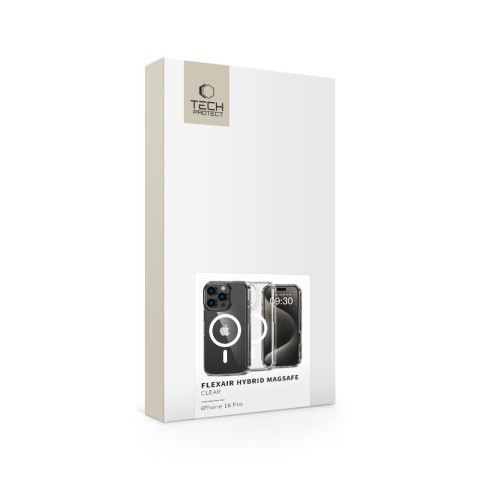TECH-PROTECT FLEXAIR HYBRID MAGSAFE IPHONE 16 PRO CLEAR Tech-Protect