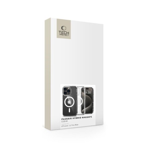 TECH-PROTECT FLEXAIR HYBRID MAGSAFE IPHONE 16 PRO MAX CLEAR Tech-Protect