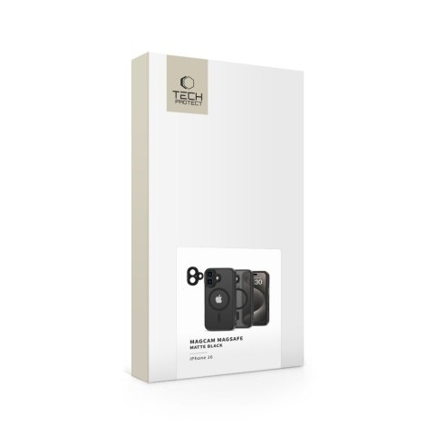TECH-PROTECT MAGCAM MAGSAFE IPHONE 16 MATTE BLACK Tech-Protect