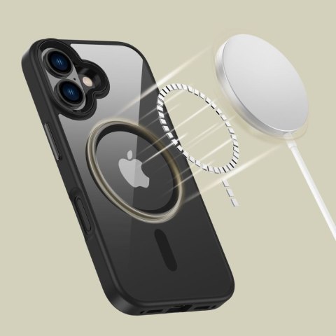 TECH-PROTECT MAGMAT MAGSAFE IPHONE 16 BLACK/CLEAR Tech-Protect