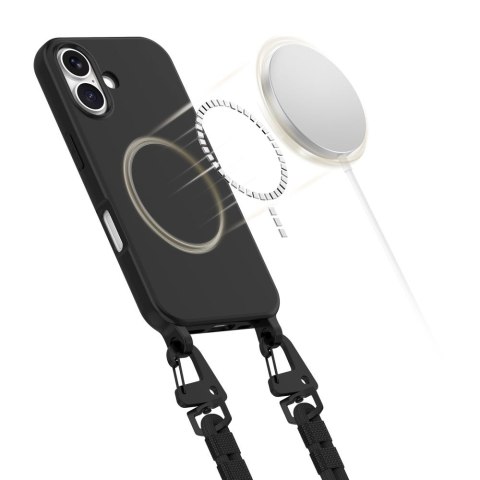 TECH-PROTECT MAGNECKLACE MAGSAFE IPHONE 16 BLACK Tech-Protect