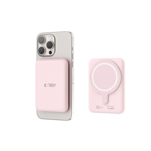TECH-PROTECT PB10 LIFEMAG MAGSAFE POWER BANK 5000MAH PINK Tech-Protect