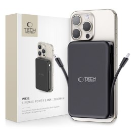 TECH-PROTECT PB31 LIFEMAG MAGSAFE POWER BANK 10000MAH BLACK Tech-Protect