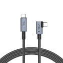TECH-PROTECT ULTRABOOST MAX "L" USB 4.0 8K 40GBPS TYPE-C CABLE PD 240W 150CM GREY Tech-Protect