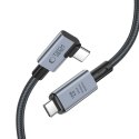 TECH-PROTECT ULTRABOOST MAX "L" USB 4.0 8K 40GBPS TYPE-C CABLE PD 240W 150CM GREY Tech-Protect