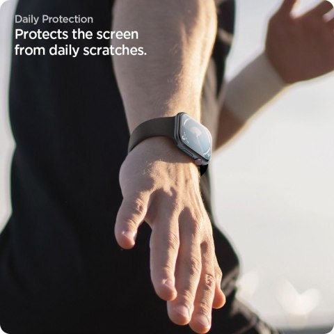 FOLIA HYDROŻELOWA SPIGEN ELITE SHIELD "EZ FIT" 2-PACK APPLE WATCH 10 / 11 (46 MM) CLEAR Spigen