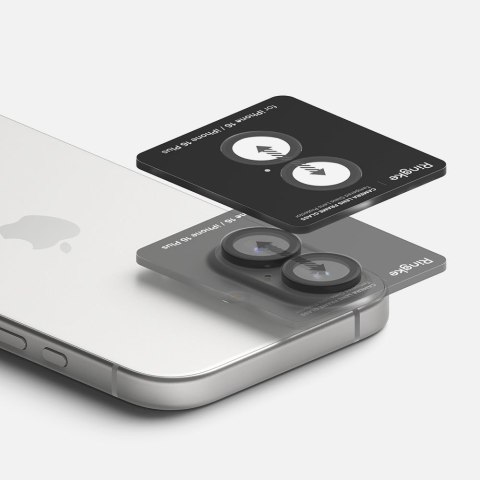 OSŁONA APARATU RINGKE CAMERA FRAME PROTECTOR 2-PACK IPHONE 16 / 16 PLUS BLACK Ringke