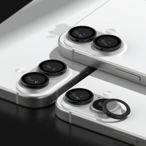 OSŁONA APARATU RINGKE CAMERA FRAME PROTECTOR 2-PACK IPHONE 16 / 16 PLUS BLACK Ringke