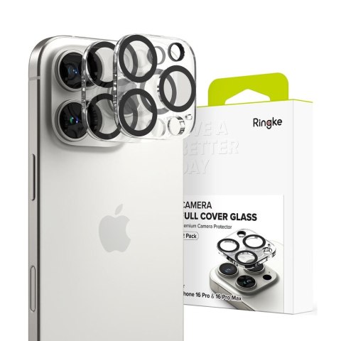 OSŁONA APARATU RINGKE CAMERA PROTECTOR 2-PACK IPHONE 16 PRO / 16 PRO MAX CLEAR Ringke