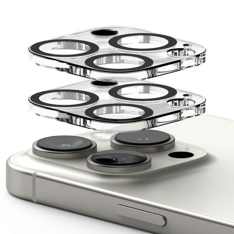 OSŁONA APARATU RINGKE CAMERA PROTECTOR 2-PACK IPHONE 16 PRO / 16 PRO MAX CLEAR Ringke