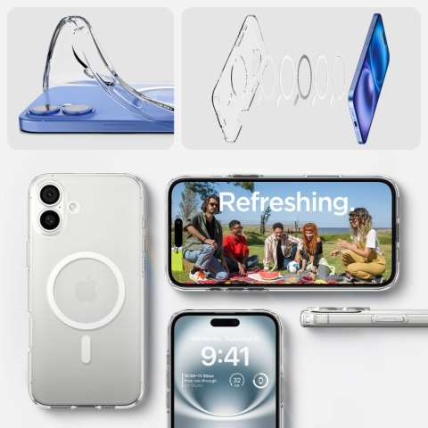 SPIGEN LIQUID CRYSTAL MAG MAGSAFE IPHONE 16 CLEAR Spigen
