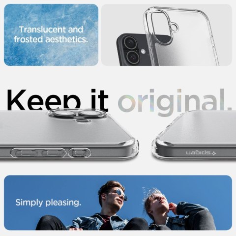 SPIGEN ULTRA HYBRID IPHONE 16 FROST CLEAR Spigen