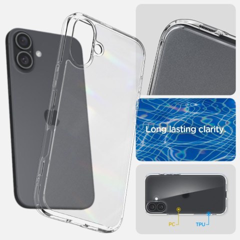 SPIGEN ULTRA HYBRID IPHONE 16 FROST CLEAR Spigen