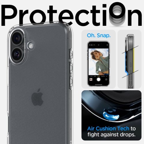 SPIGEN ULTRA HYBRID IPHONE 16 FROST CLEAR Spigen