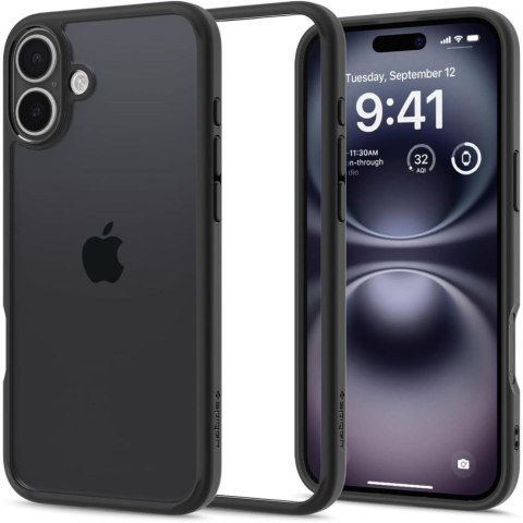 SPIGEN ULTRA HYBRID IPHONE 16 MATTE BLACK Spigen