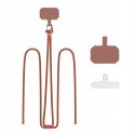 TECH-PROTECT C5S ROPE CROSSBODY STRAP CHOCOLATE BROWN Tech-Protect
