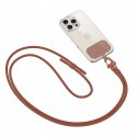 TECH-PROTECT C5S ROPE CROSSBODY STRAP CHOCOLATE BROWN Tech-Protect