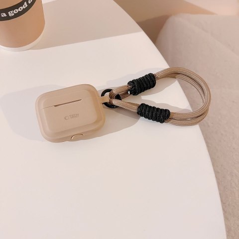 TECH-PROTECT SILICONE ROPE APPLE AIRPODS PRO 1 / 2 CAFFE LATTE Tech-Protect