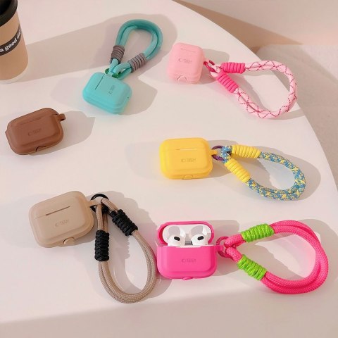 TECH-PROTECT SILICONE ROPE APPLE AIRPODS PRO 1 / 2 CHOCOLATE BROWN Tech-Protect