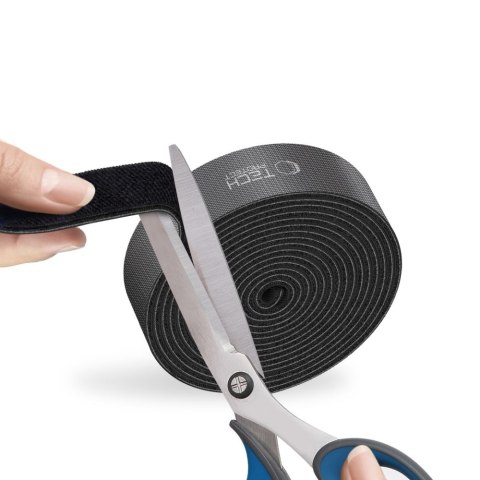 TECH-PROTECT VELCRO CABLE ORGANIZER 300CM BLACK Tech-Protect