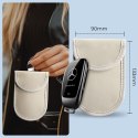 KLATKA FARADAYA TECH-PROTECT KLR100 POUCH KEYLESS RFID SIGNAL BLOCKER CASE CAFFE LATTE Tech-Protect