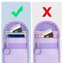KLATKA FARADAYA TECH-PROTECT KLR100 POUCH KEYLESS RFID SIGNAL BLOCKER CASE LAVENDER Tech-Protect
