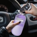 KLATKA FARADAYA TECH-PROTECT KLR100 POUCH KEYLESS RFID SIGNAL BLOCKER CASE LAVENDER Tech-Protect
