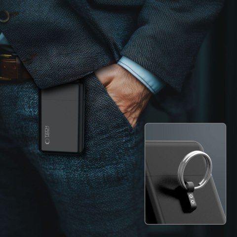 KLATKA FARADAYA TECH-PROTECT KLR200 METAL KEYLESS RFID SIGNAL BLOCKER CASE BLACK Tech-Protect
