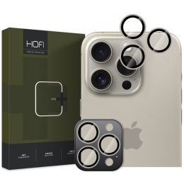 OSŁONA APARATU HOFI CAMRING PRO+ IPHONE 15 PRO / 15 PRO MAX / 16 PRO / 16 PRO MAX / 17 PRO / 17 PRO MAX NATURAL TITANIUM Hofi