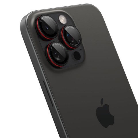 OSŁONA APARATU SPIGEN OPTIK PRO L-SERIES GLAS.TR "EZ FIT" CAMERA PROTECTOR 2-PACK IPHONE 14 PRO / MAX / 15 PRO / MAX / 16 PRO /  Spigen