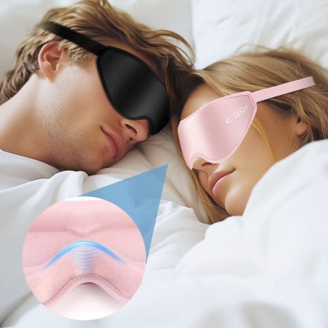 TECH-PROTECT EYESHADE SLEEP MASK BABY PINK Tech-Protect