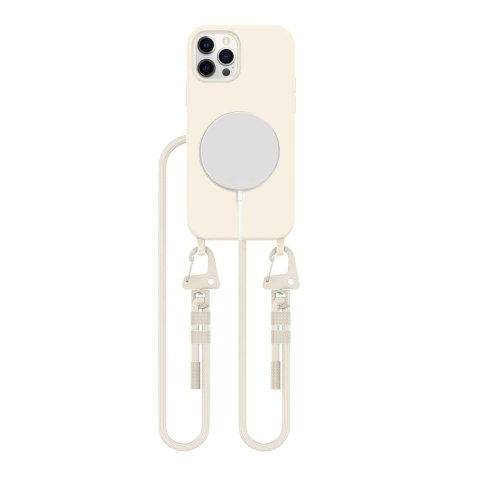 TECH-PROTECT MAGNECKLACE MAGSAFE IPHONE 12 / 12 PRO COSMIC LATTE Tech-Protect