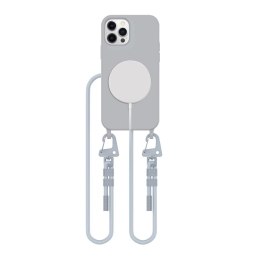 TECH-PROTECT MAGNECKLACE MAGSAFE IPHONE 12 / 12 PRO CRAYON GREY Tech-Protect