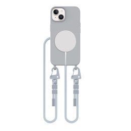 TECH-PROTECT MAGNECKLACE MAGSAFE IPHONE 15 CRAYON GREY Tech-Protect