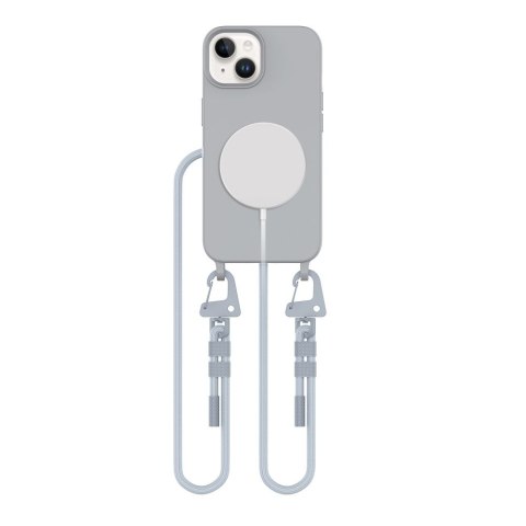 TECH-PROTECT MAGNECKLACE MAGSAFE IPHONE 15 CRAYON GREY Tech-Protect
