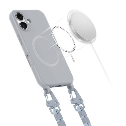 TECH-PROTECT MAGNECKLACE MAGSAFE IPHONE 16 CRAYON GREY Tech-Protect