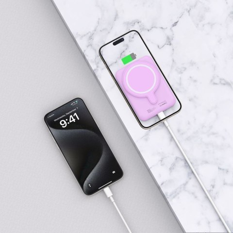 TECH-PROTECT PB10 LIFEMAG MAGSAFE POWER BANK 5000MAH LILAC Tech-Protect