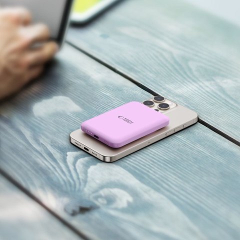 TECH-PROTECT PB10 LIFEMAG MAGSAFE POWER BANK 5000MAH LILAC Tech-Protect