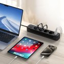 TECH-PROTECT PCL4X3 POWER STRIP LONG 2 USB & 1 TYPE-C & 4 SOCKET 200CM BLACK Tech-Protect