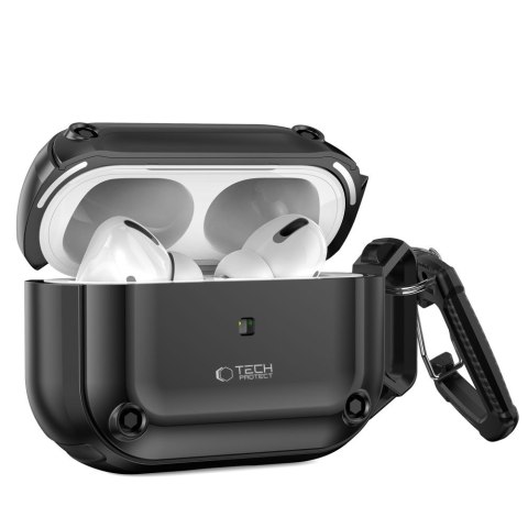 TECH-PROTECT ROUGH HOOK APPLE AIRPODS PRO 1 / 2 BLACK Tech-Protect