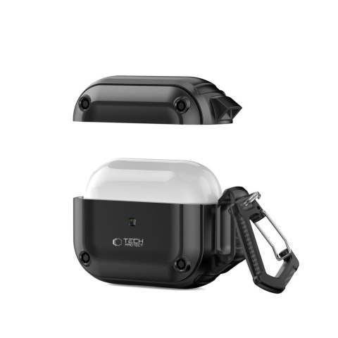 TECH-PROTECT ROUGH HOOK APPLE AIRPODS PRO 1 / 2 BLACK Tech-Protect