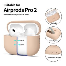 TECH-PROTECT SILICONE APPLE AIRPODS PRO 1 / 2 CAFFE LATTE Tech-Protect
