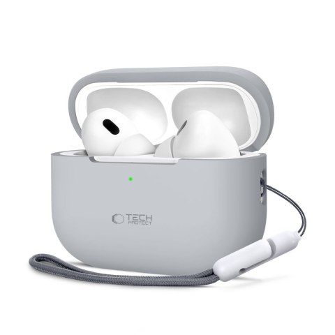 TECH-PROTECT SILICONE APPLE AIRPODS PRO 1 / 2 CRAYON GREY Tech-Protect